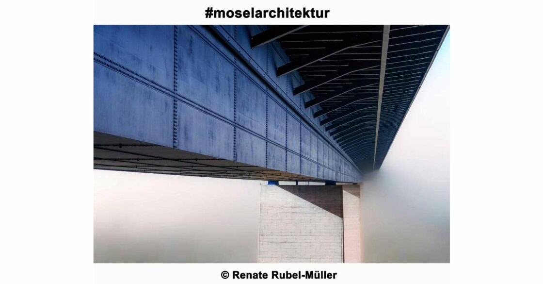 Foto von der Moselbrücke BAB 61 von Fotografin Renate Rubel-Müller.