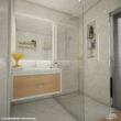 In Roth an der Our wohnen Sie fast im Himmel – ein Neubauprojekt kombiniert Modernität mit Genuss - Bathroom view 2